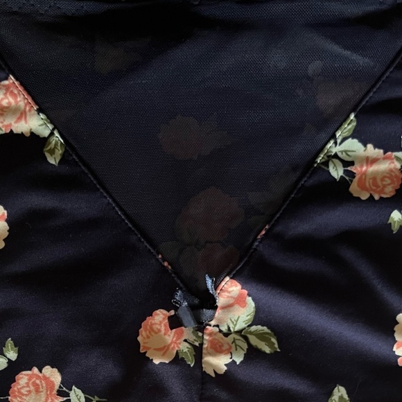 Jessica Simpson Floral And Lace Lingerie Slip Chemise Small - Picture 3 of 8